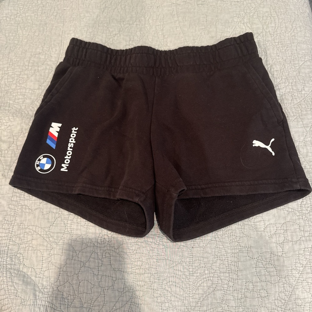 Puma Women's Black Athletic Shorts